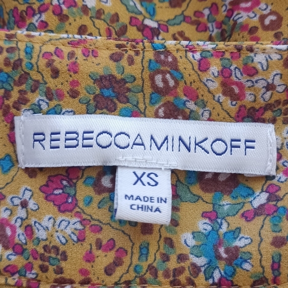 Rebecca Minkoff Selena Coquette Feminine Floral Wrap Skirt - Picture 9 of 14